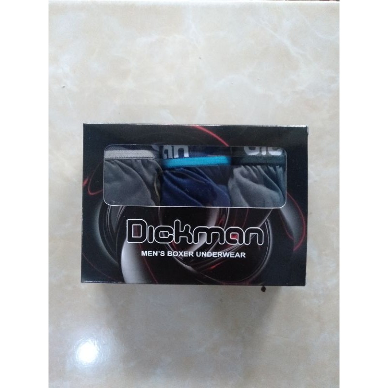 3 PCS CELANA DALAM SEGI 4 BOXER / CELANA BOXER