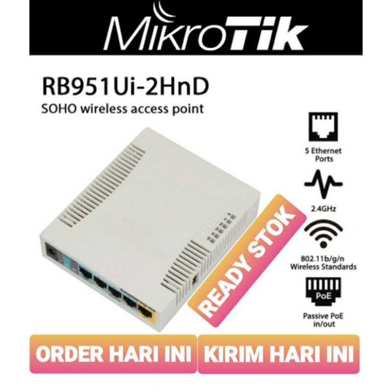 MIKROTIK RB951UI 2HND BARU