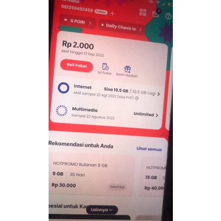 perdana extra unlimited telkomsel