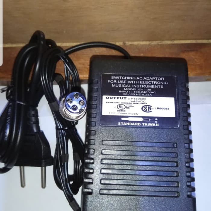 adaptor mixer pin 4 lubang 15v 48v