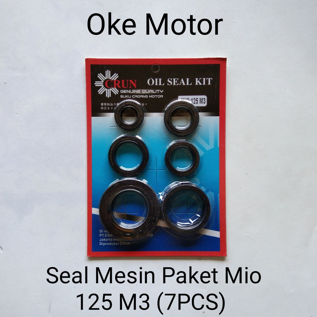 seal mesin paket motor mio 125/m3