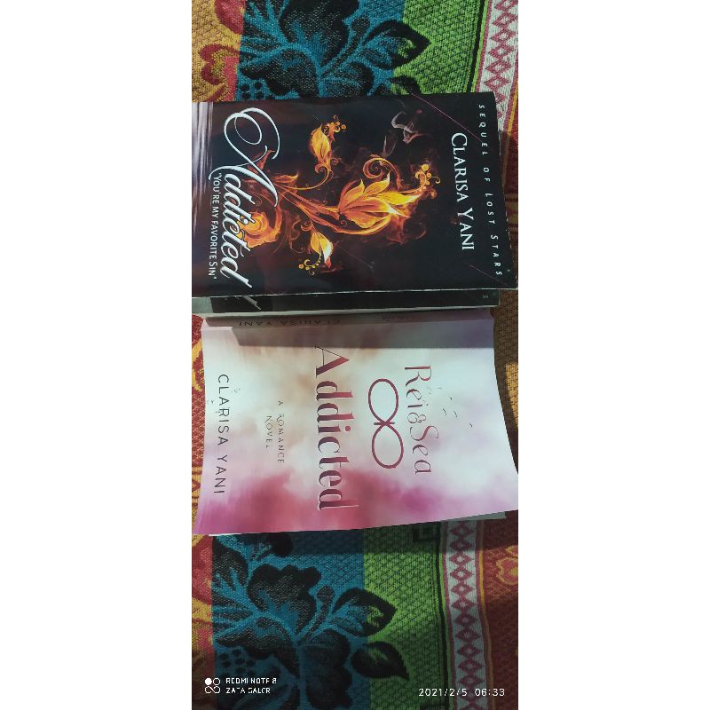 NOVEL ADDICTED second DUA SERI by Clarisa yani