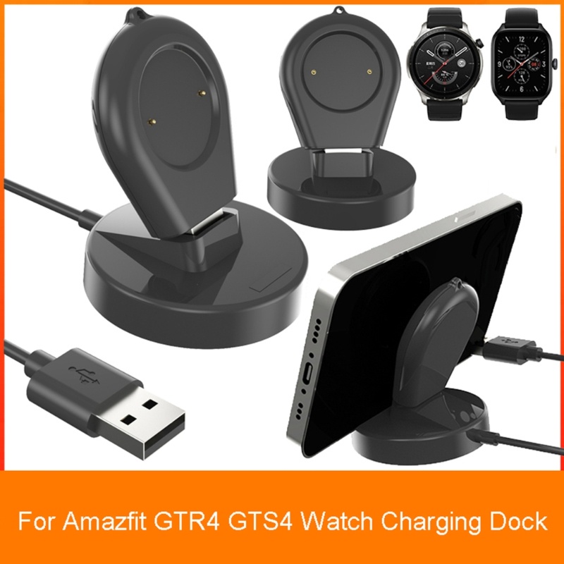 Zzz 2 in 1 Charging Dock Magnetik Untuk Smartwatch GTR4 GTS4