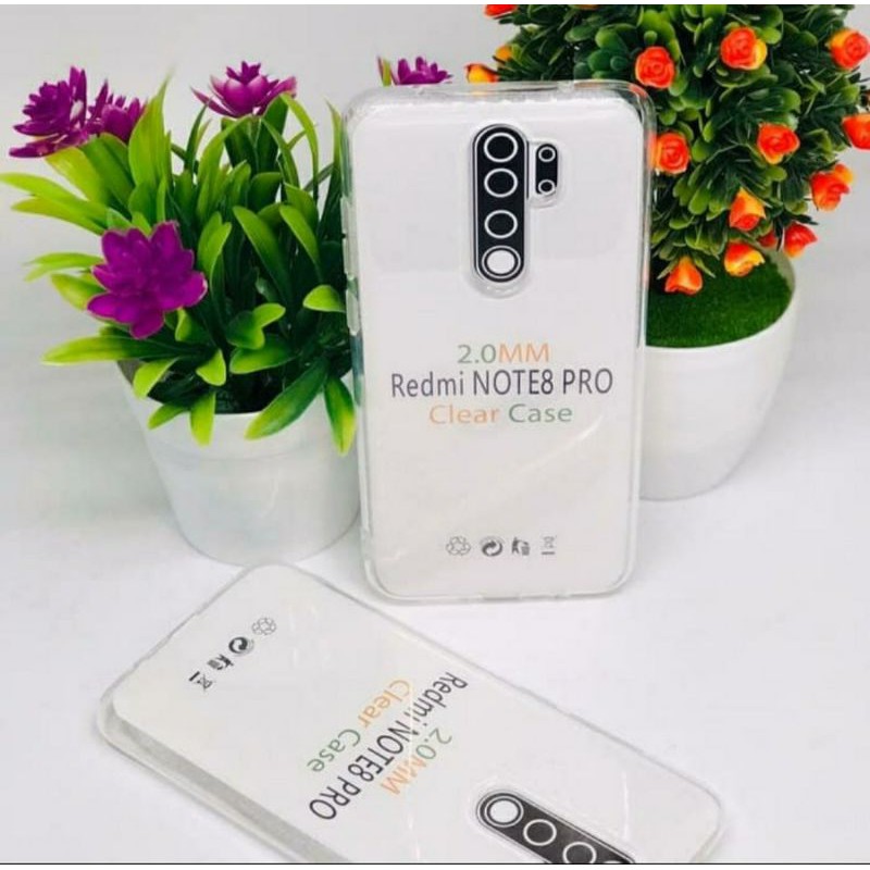 Softcase Bening Clear Case Sillikon Kondom Casing Transparan Pelindung HP Xiaomi Redmi Note 8 Pro