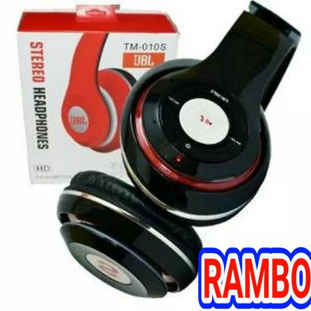 HEADPHONE JBL TM-010S / HEADSET BLUETOOTH TM010 / JBL 010S / BLUETOOTH VERSION / SR