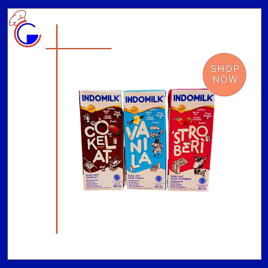 

Indomilk Susu Cair UHT 195Ml