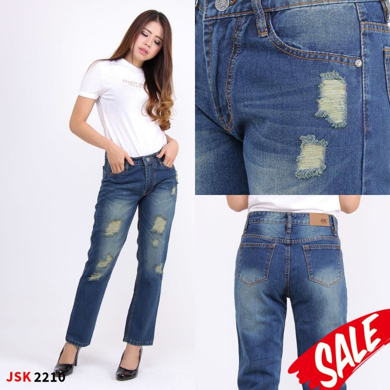 Celana Panjang Boyfriend Distroy JSK Jeans Original Produk Jeans