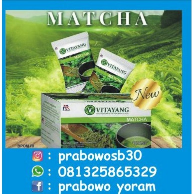 

Vitayang Matcha / Matca/ Teh Hijau Sehat Murah