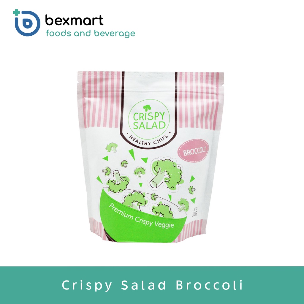 Jual Broccoli Chips / Brocolli Chips / keripik brokoli Crispy Salad