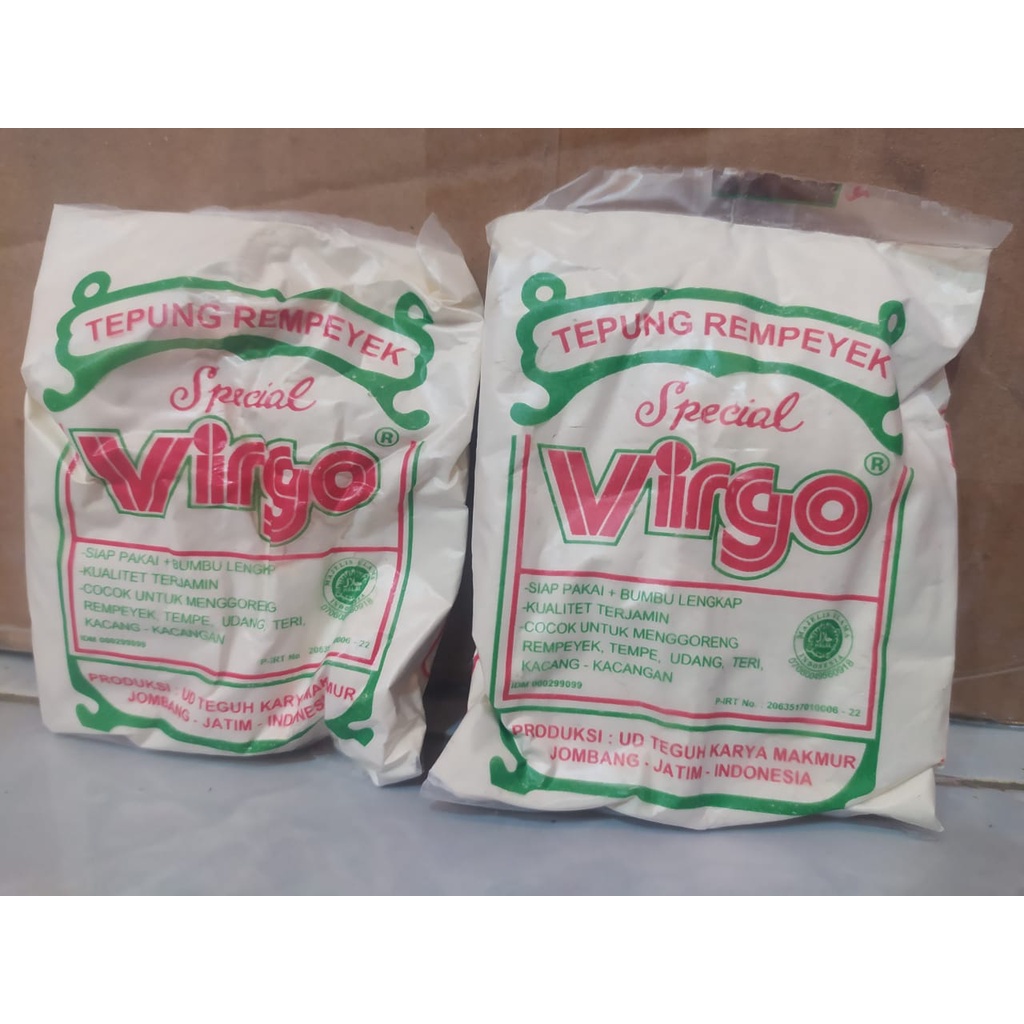 

TEPUNG VIRGO REMPEYEK SPECIAL VIRGO PEYEK