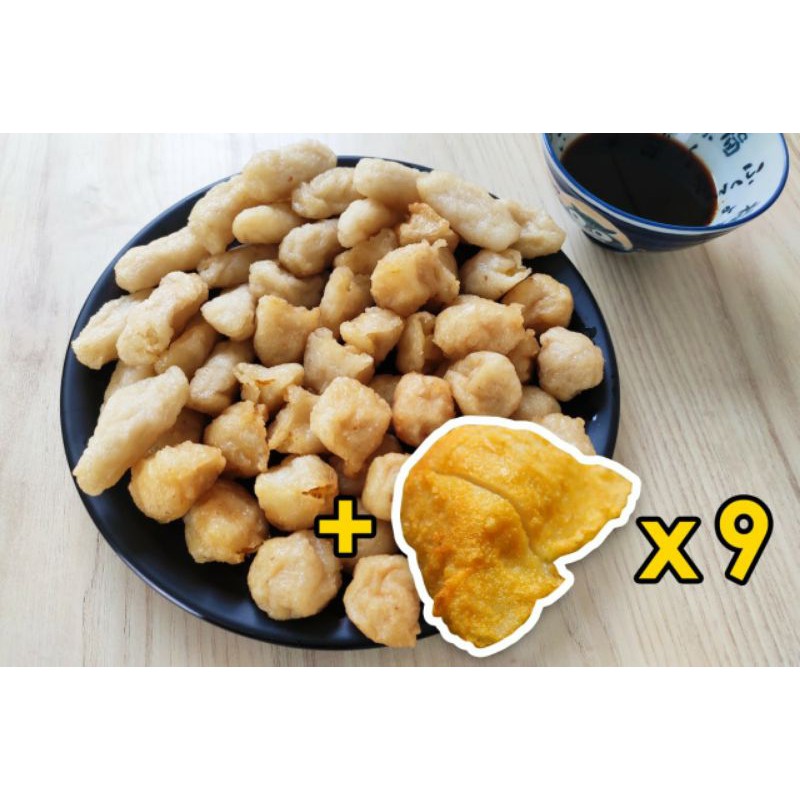 

Pempek Natasya - Campur Jumbo 3kg (60pcs + 9 kapal selam)