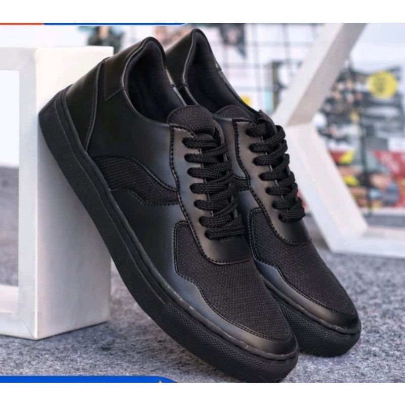 WOLFxNIRO |Sepatu Sneaker Kulit Pria Casual sneakers Sepatu Casual Pria Sepatu Pria Sneakers Sepatu Casual Cowo/Cowok Sepatu Kasual