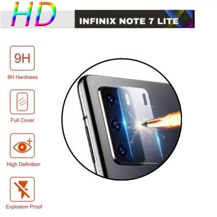 SCREEN PROTECTOR ANTI GORES KAMERA INFINIX NOTE 7 LITE - FA