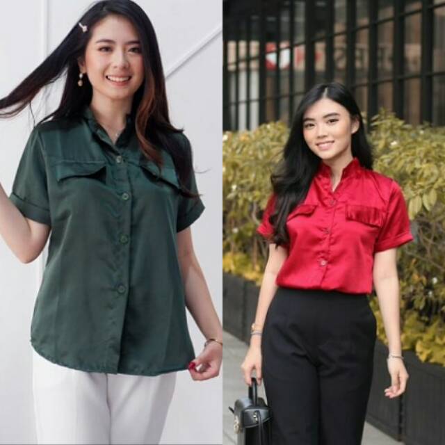 Kemeja Wanita Kemeja Murah Blus Wanita Blus Murah Blouse Wanita