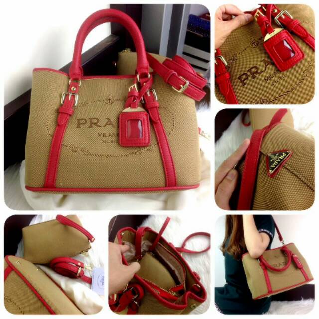 TAS IMPORT  NEW JACQUARD...
NEW MY PRADA...