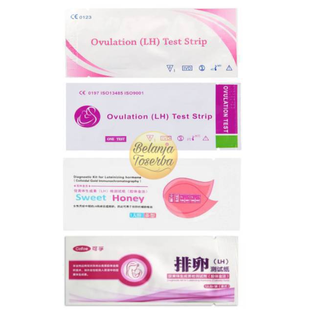 Ovulation Test / Ovulasi Masa Subur / Testpack Kesuburan Promil / Baby Test / LH Ovutest Strip see