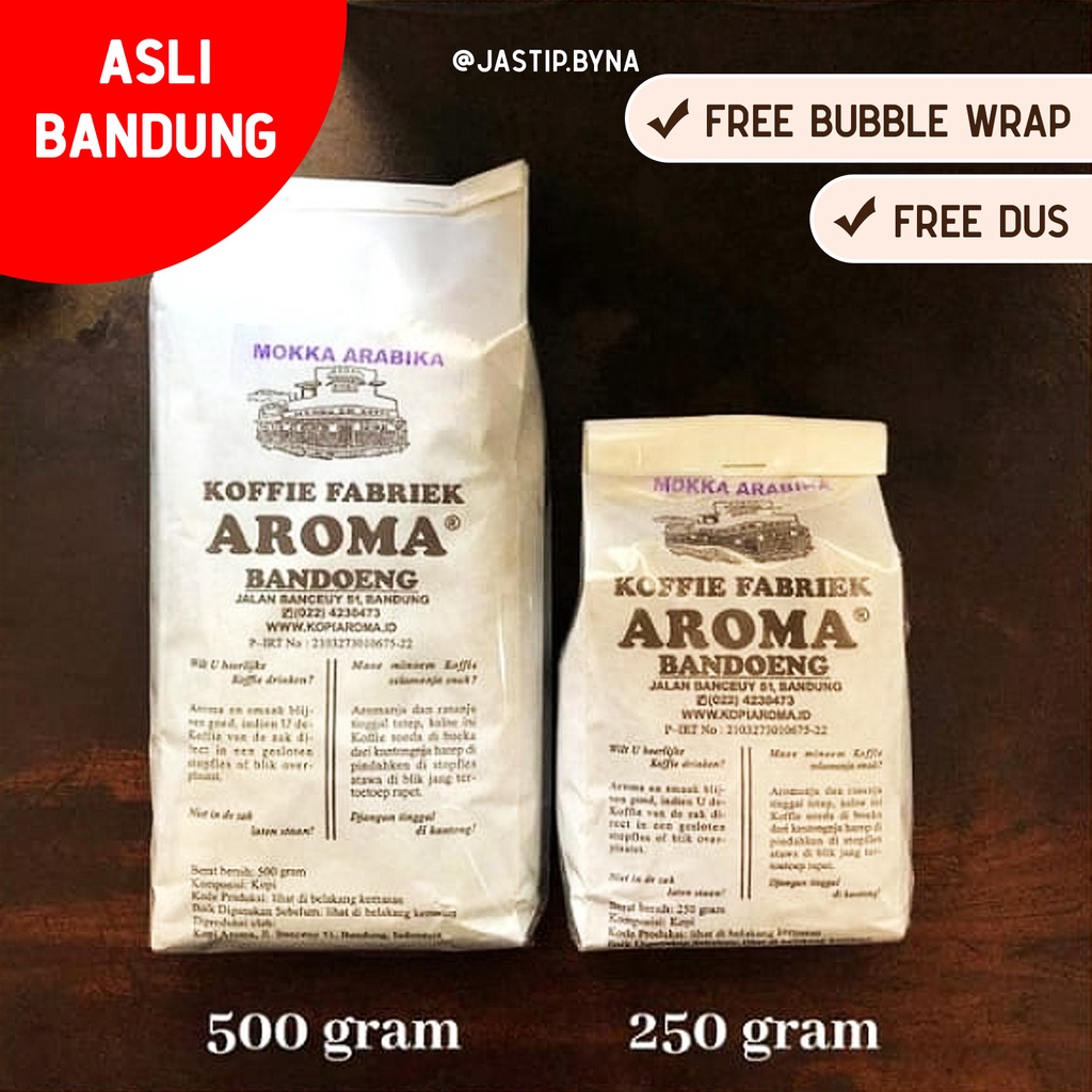 

KOPI AROMA ARABICA / ROBUSTA 250 GRAM | KOPI BUBUK