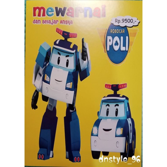 

Buku mewarnai anak Poli