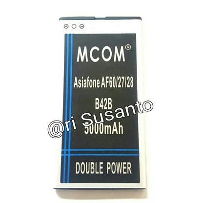 Baterai MCom B42B for Asiafone AF60 /AF27 /AF28 Double Power 5000mAh