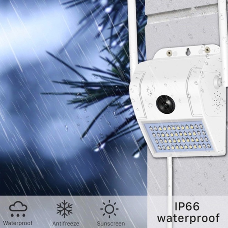 IP Cam Cctv Outdoor V380 Wifi 5MP Wireless FULL HD Lampu Dinding Waterproof