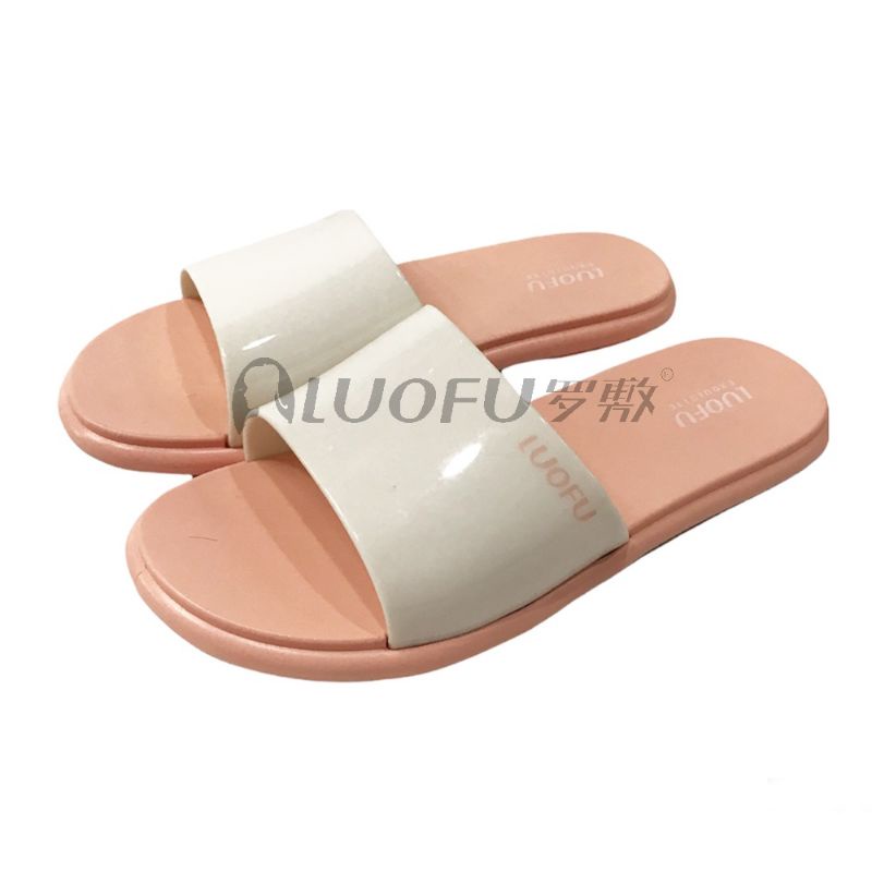 sendal karet slop luofu new,sandal wanita karet kekinian terbaru nyaman,sendal teplex inport luofu