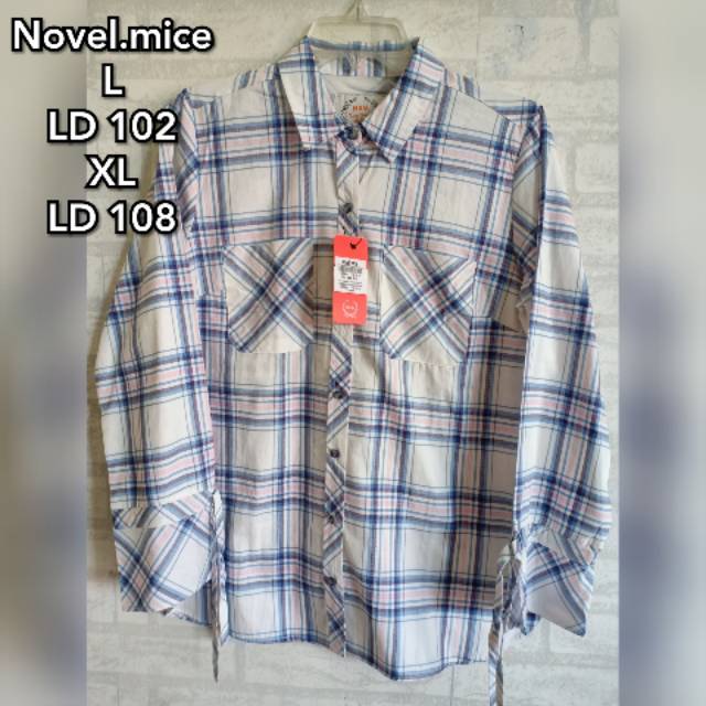 Kemeja novel.mice cewek