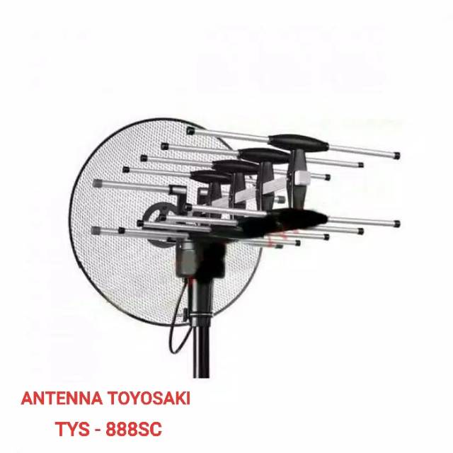 ANTENA TV TOYOSAKI 888SC / ANTENA TV OUTDOOR/ANTENA REMOTE CONTROLLED ROTATION