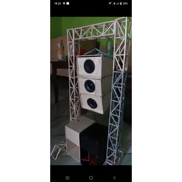 1SET SOUND MINIATUR 2 INCH FULL BASS HOREG