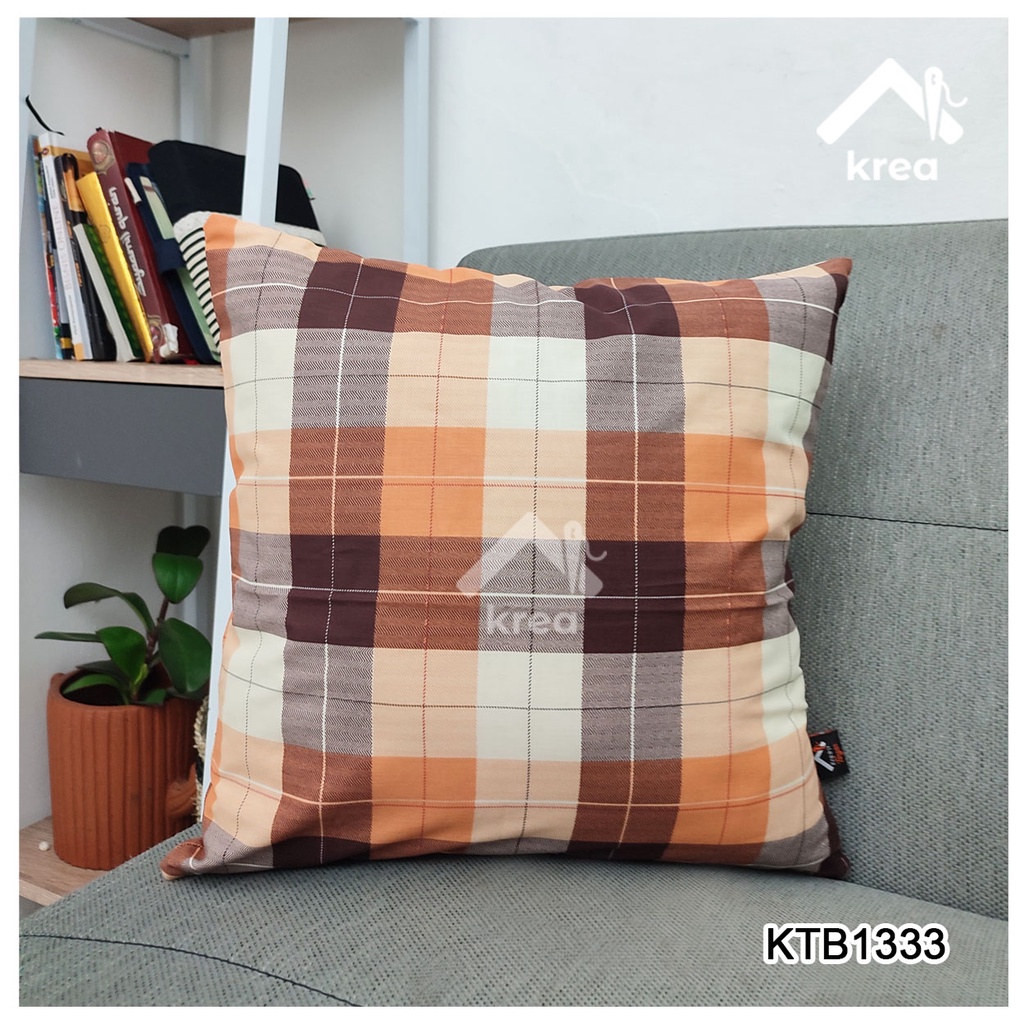 Sarung Bantal Sofa Ukuran 30x50, 40x40, 45x45, 50x50, 60x60, 70x70 - KTB1333