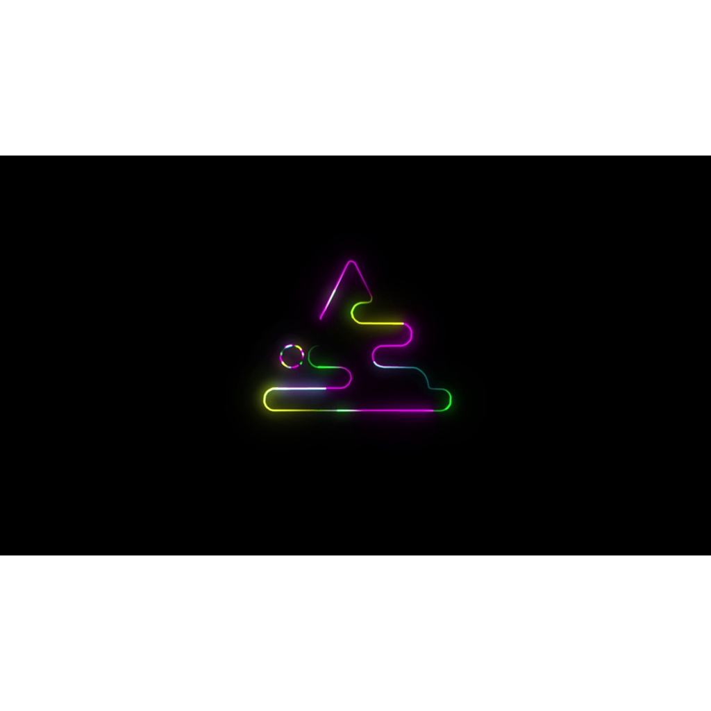 Jasa Animasi Logo Neon Colorful