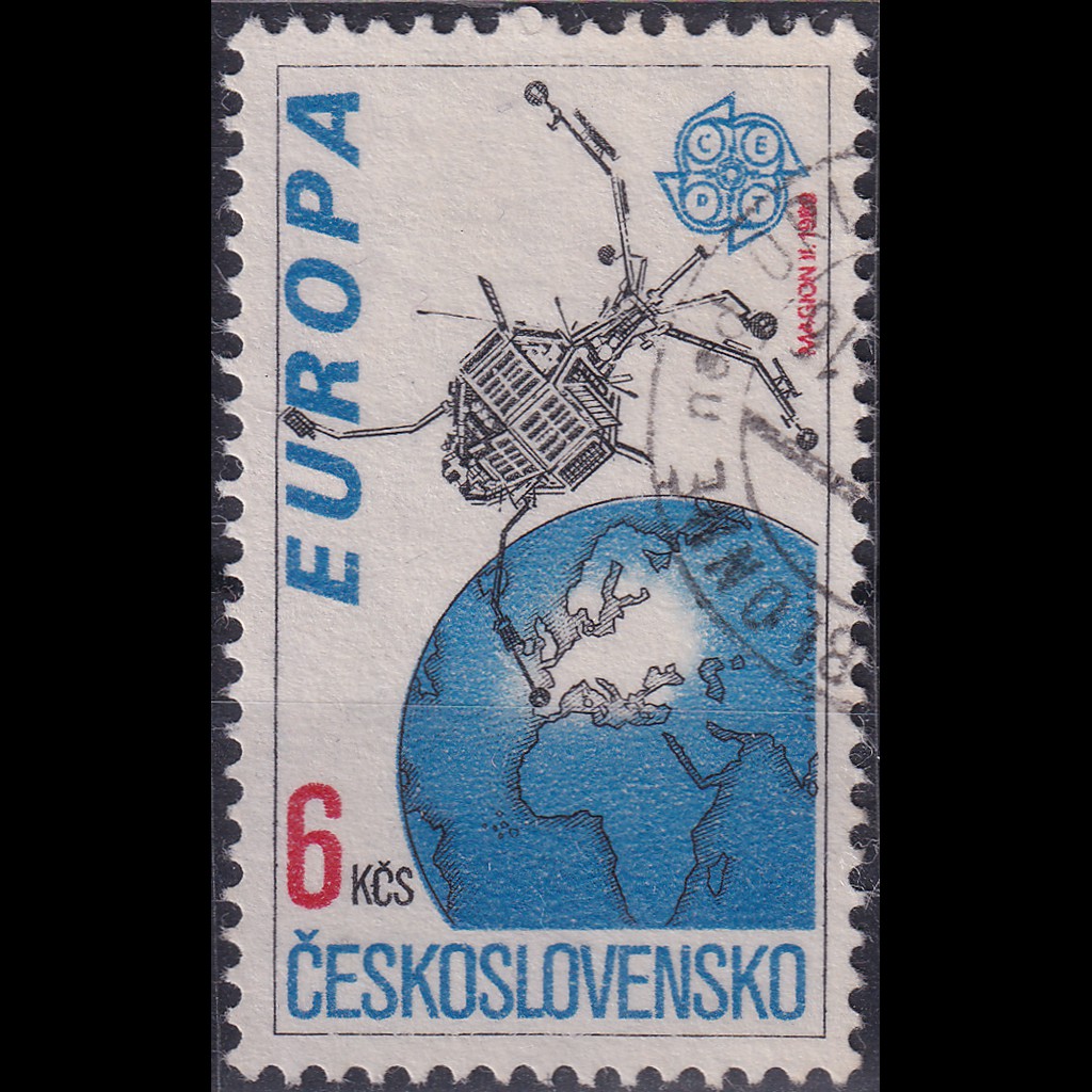 

Prangko Czechoslovakia 1991 - EUROPA Stamps - European Aerospace