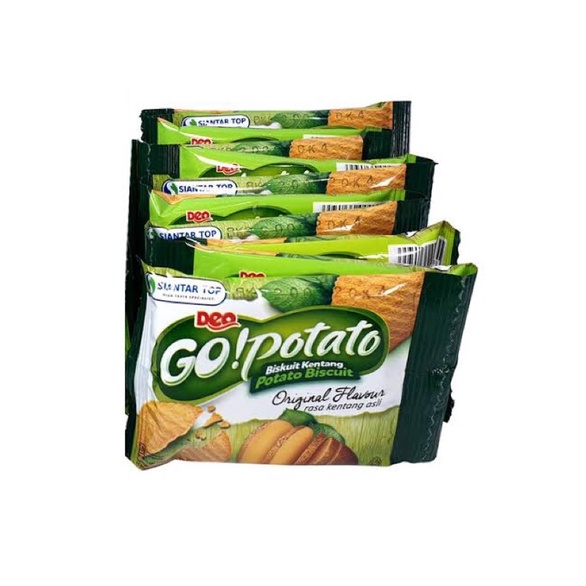 

BISKUIT KENTANG POTATO BISCUIT DEO GO POTATO ISI 10 PCS