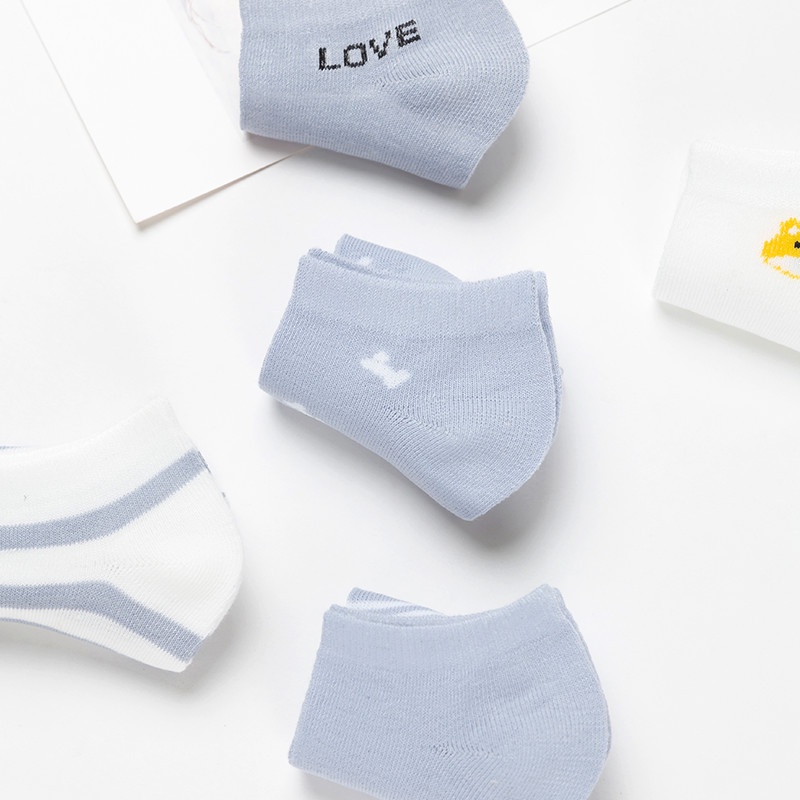 [littlecrab] Kaos Kaki Lilac Ungu Doggy Women Socks Import Cute Kaos Kaki Berkualitas Kaus Kaki Lembut Nyaman Korean Style