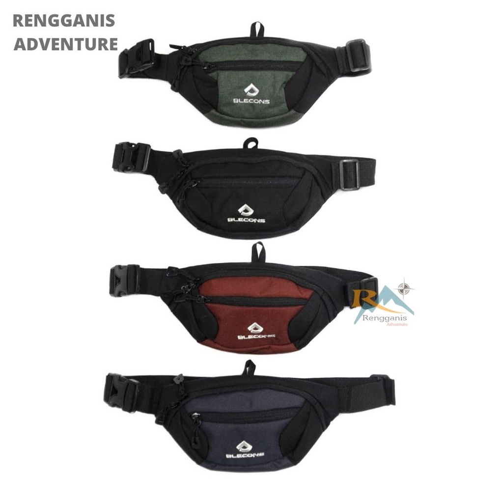 Tas Selempang Pinggang Waistbag BLECONS BRANIE Outdoor Casual