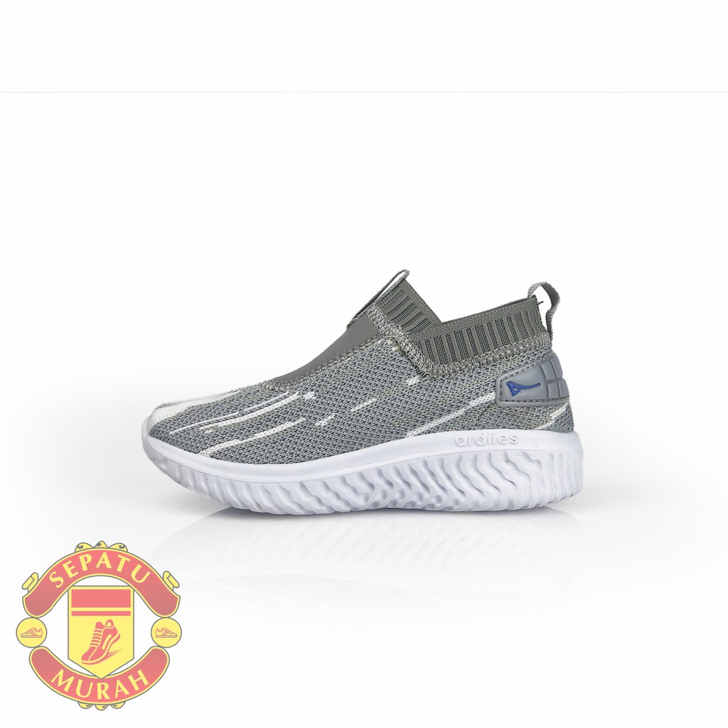 Sepatu Ardiles Anak Bayi Lelaki Snover Infant  - Light Grey