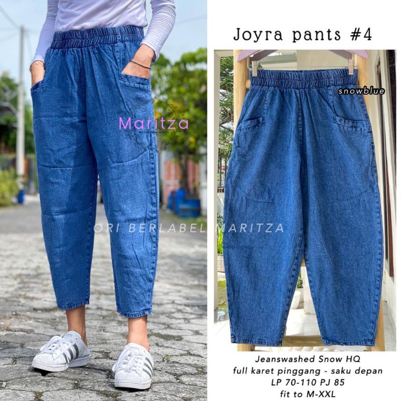 joyra pants #4 celana baggy jeans by maritza