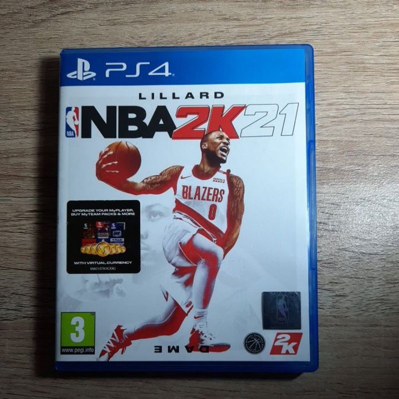 NBA 2k21 Playstation 4/ PS4, Region III original Blu Ray (BD)