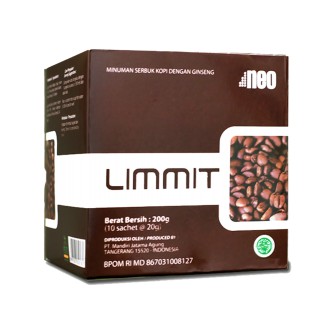 KOPI LIMMIT NEO 20gram - 1 box isi 10 sachet