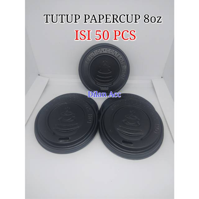 Tutup Paper Cup kopi Lid Paper Cup