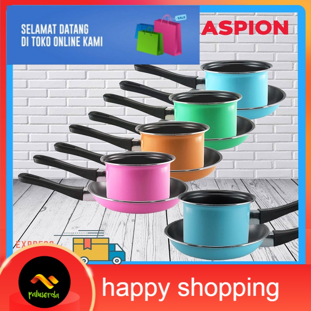 Pastela Panci Teflon +Panci Anti Lengket 1set Isi 2pc