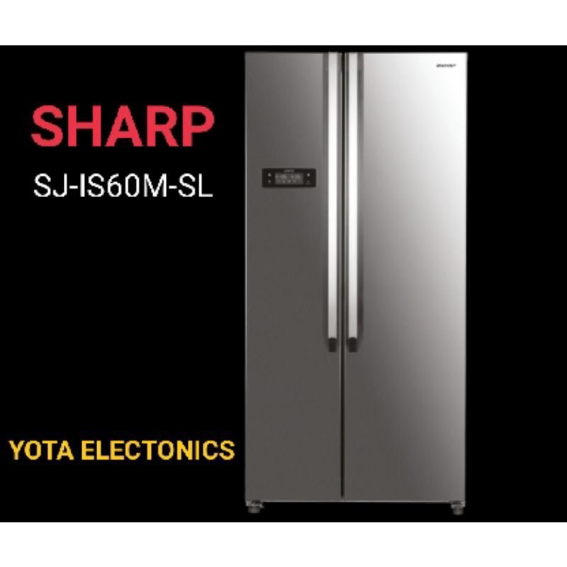 Lemari es Sharp SJ-IS60M-SL