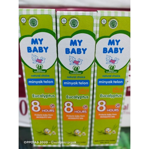 My Baby Minyak Telon Plus 150 Ml - Minyak Telon Plus My Baby 150 Ml