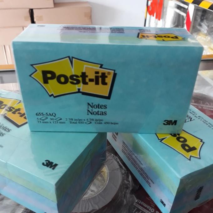 

3M Post-It 655 Size:73Mm X 123Mm Kode 1283