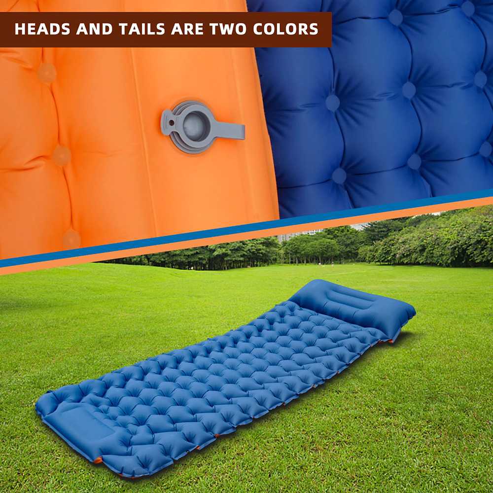 TD - RUM LISM Kasur Matras Angin Inflatable Bed Rhombus Sleeping Bag - LS18Z