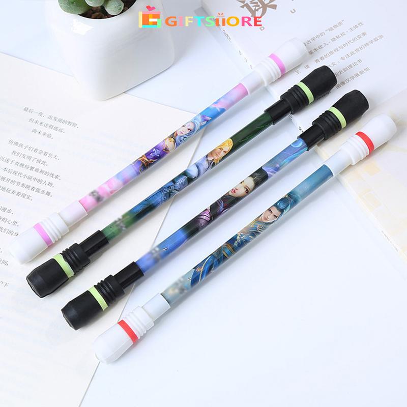 

✨Spinning Pen Pulpen Putar Balance Pen Oily Pen Spining Pen Pena Plastik Anti-stress Bolpoin Rotating