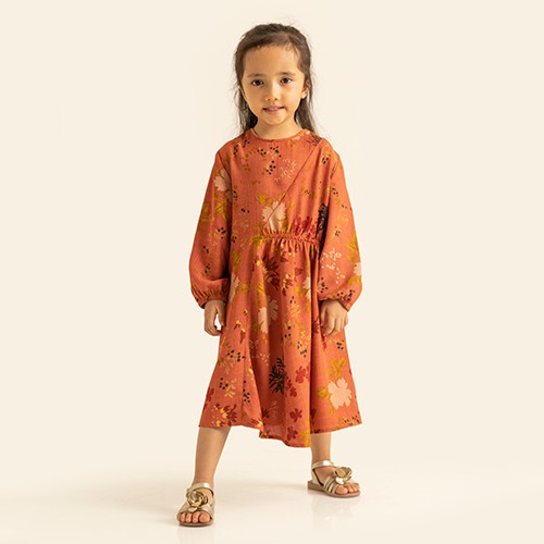 EIKO TUNIC KIDS SCARLET - KAMIIDEA