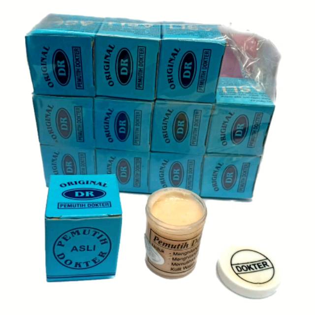 12.PCS / CREAM DR BIRU ASLI SUPER QWALITY