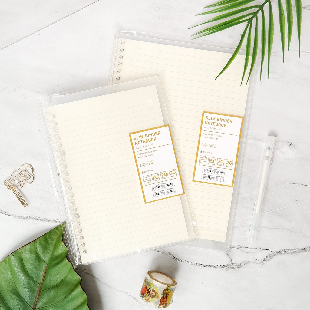 

Buku Binder Transparan A5 / Panmomo Slim File Binder Notebook