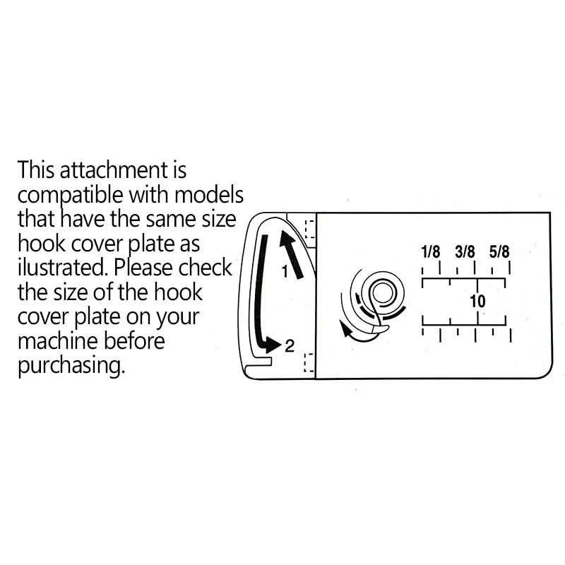 JANOME ACCESORIES circular sewing attachment