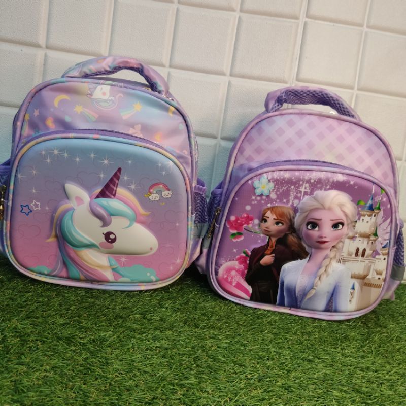 Ransel Anak Sekolah Paud  3D Glossy HSD-12810